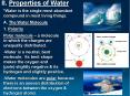 II. Properties of Water PowerPoint PPT Presentation