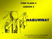 FIQH CLASS 4