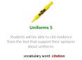 Uniforms 5 PowerPoint PPT Presentation