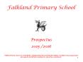 Falkland Primary School PowerPoint PPT Presentation