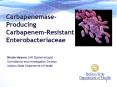 Carbapenemase- Producing Carbapenem-Resistant Enterobacteriaceae PowerPoint PPT Presentation