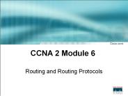 CCNA 2 Module 6