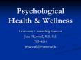 Psychological%20Health%20 PowerPoint PPT Presentation