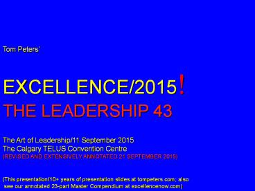 The Challenge:   To Create More Value in All Negotiations