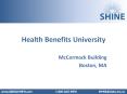 Health Benefits University PowerPoint PPT Presentation