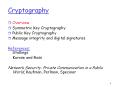 Cryptography PowerPoint PPT Presentation