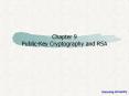 Chapter 9 Public-Key Cryptography and RSA PowerPoint PPT Presentation