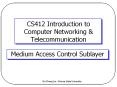 CS412 Introduction to Computer Networking PowerPoint PPT Presentation
