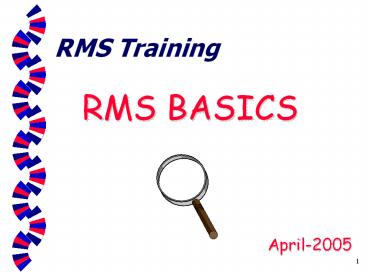 RMS Training