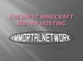 cheapest minecraft server hosting PowerPoint PPT Presentation