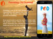 Online Parenting on Demand Service