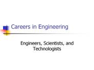 Careers in Engineering