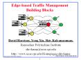 Edge-based Traffic Management Building Blocks PowerPoint PPT Presentation