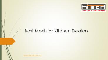 Modular kitchen manufacturers in chennai
