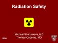 Radiation Safety PowerPoint PPT Presentation