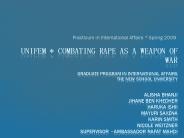 Practicum in International Affairs * Spring 2009