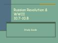 Russian Revolution PowerPoint PPT Presentation