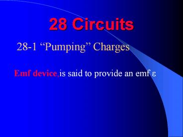 28 Circuits