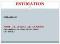 ESTIMATION PowerPoint PPT Presentation