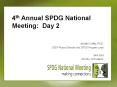 4th Annual SPDG National Meeting: Day 2 PowerPoint PPT Presentation