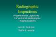 Radiographic Inspections PowerPoint PPT Presentation