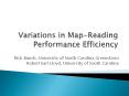 Variations in Map-Reading Performance Efficiency PowerPoint PPT Presentation