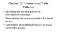 Chapter 13 International Trade Patterns PowerPoint PPT Presentation