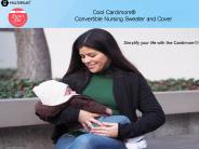 Cool Cardimom® Convertible Nursing Sweater and Cover