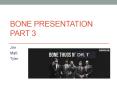 Bone Presentation Part 3 PowerPoint PPT Presentation