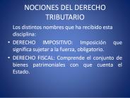 NOCIONES DEL DERECHO TRIBUTARIO