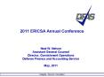 2011 ERICSA Annual Conference PowerPoint PPT Presentation