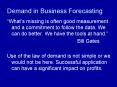 Demand in Business Forecasting PowerPoint PPT Presentation
