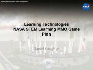 Learning Technologies NASA STEM Learning MMO Game Plan
