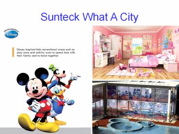 Sunteck What A City Luxury Apartments at Goregaon West, Mumbai