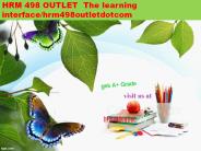 HRM 498 OUTLET  The learning interface/hrm498outletdotcom