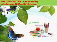 PHL 266 OUTLET  The learning interface/phl266outletdotcom