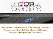 Soundbars for TV