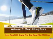 Mens Hiking Boots: Fully Comfortable Footwear Ranges