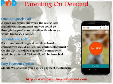 Parenting Skill Adviser Online