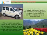 Car Rental Kashmir