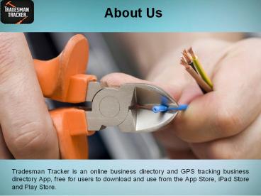 Smart Way to Find a Local Tradesman