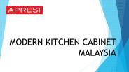modern kitchen cabinet