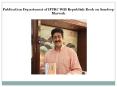 Publication Department of IFTRC Will Republish Book on Sandeep Marwah PowerPoint PPT Presentation