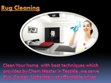 Rug Cleaning Teesside
