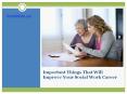 Important Things That Will Improve Your Social Work Career PowerPoint PPT Presentation