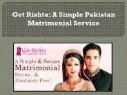 Pakistan  Matrimonial sites