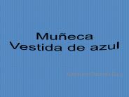 Muñeca Vestida de azul