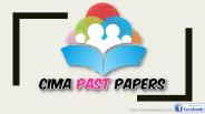Cima Past Papers