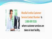 Mozilla Firefox  customer toll free number