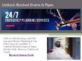 Unblock Blocked Drains & Pipes PowerPoint PPT Presentation